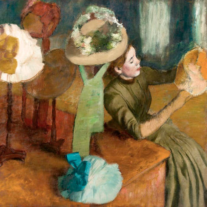 The Millinery Shop by Edgar Degas