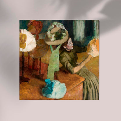 The Millinery Shop by Edgar Degas