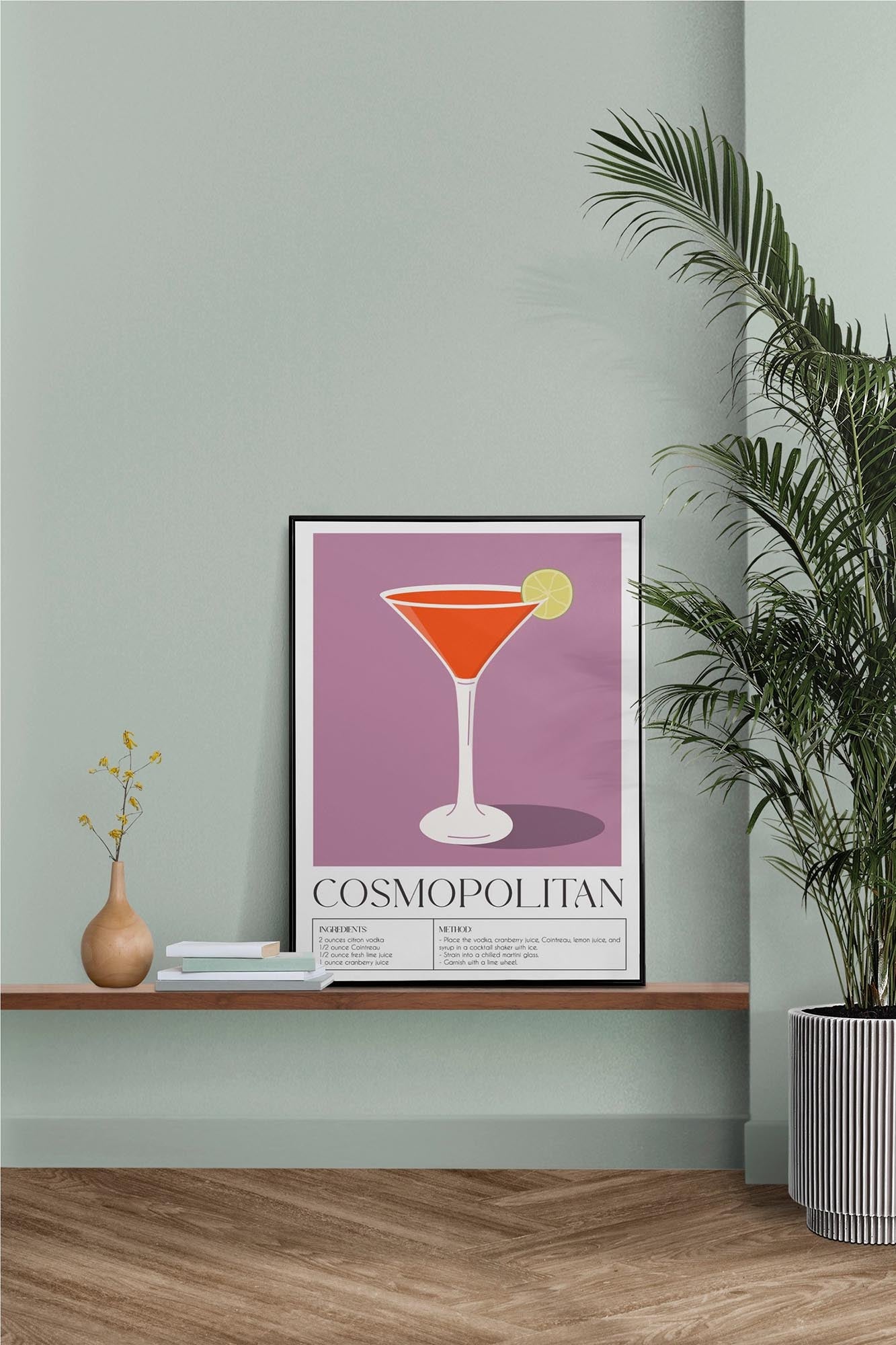 Cosmopolitan n. 2 Drink Art Poster