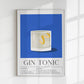 Gin Tonic nr 2 Drink Art Poster