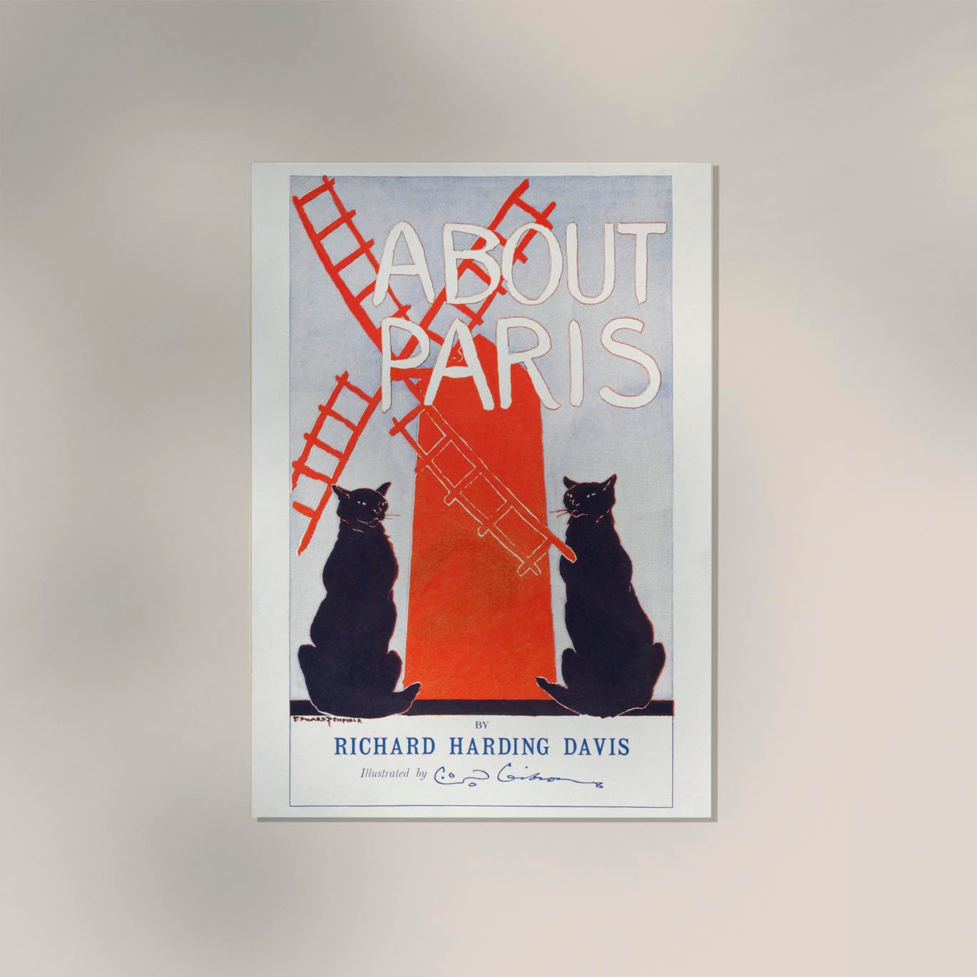 About Paris by Edward Penfield