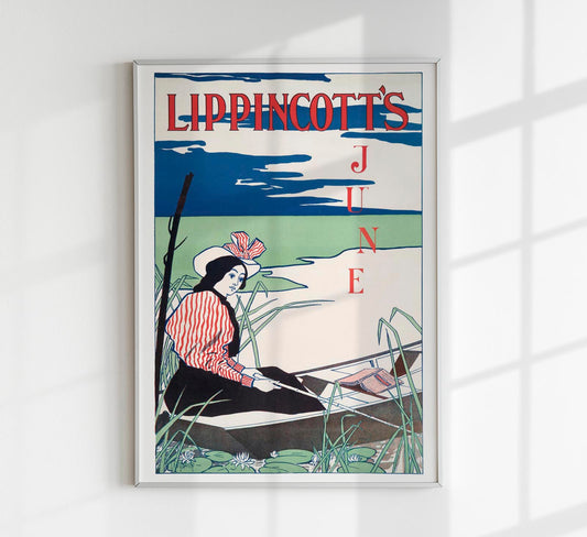 Lippincott's, June by Edward Penfield