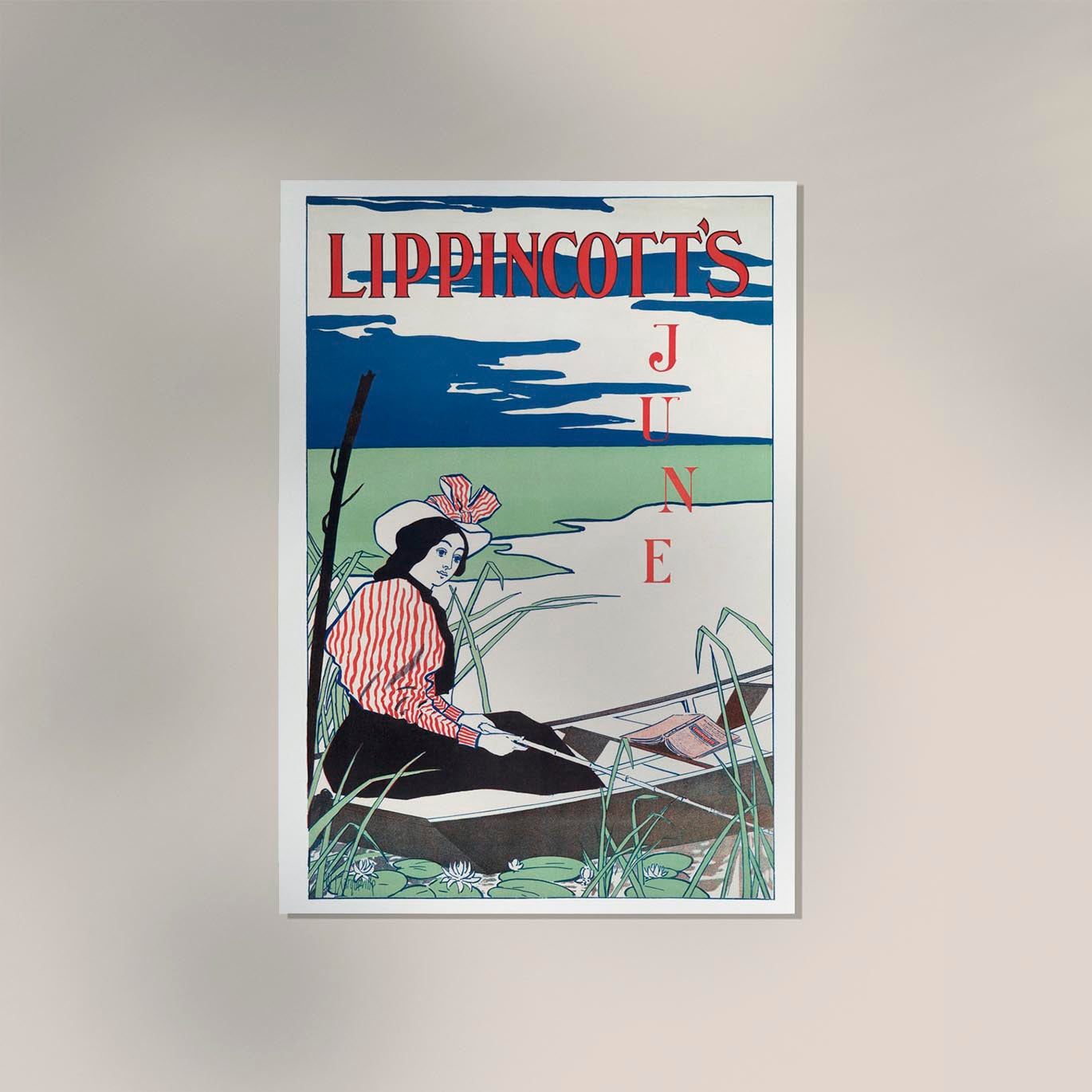 Lippincott's, June by Edward Penfield