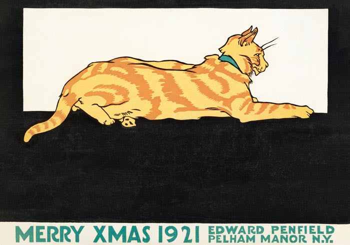 Merry Xmas by Edward Penfield