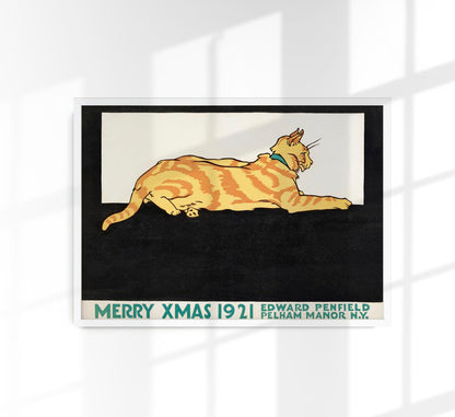 Merry Xmas by Edward Penfield