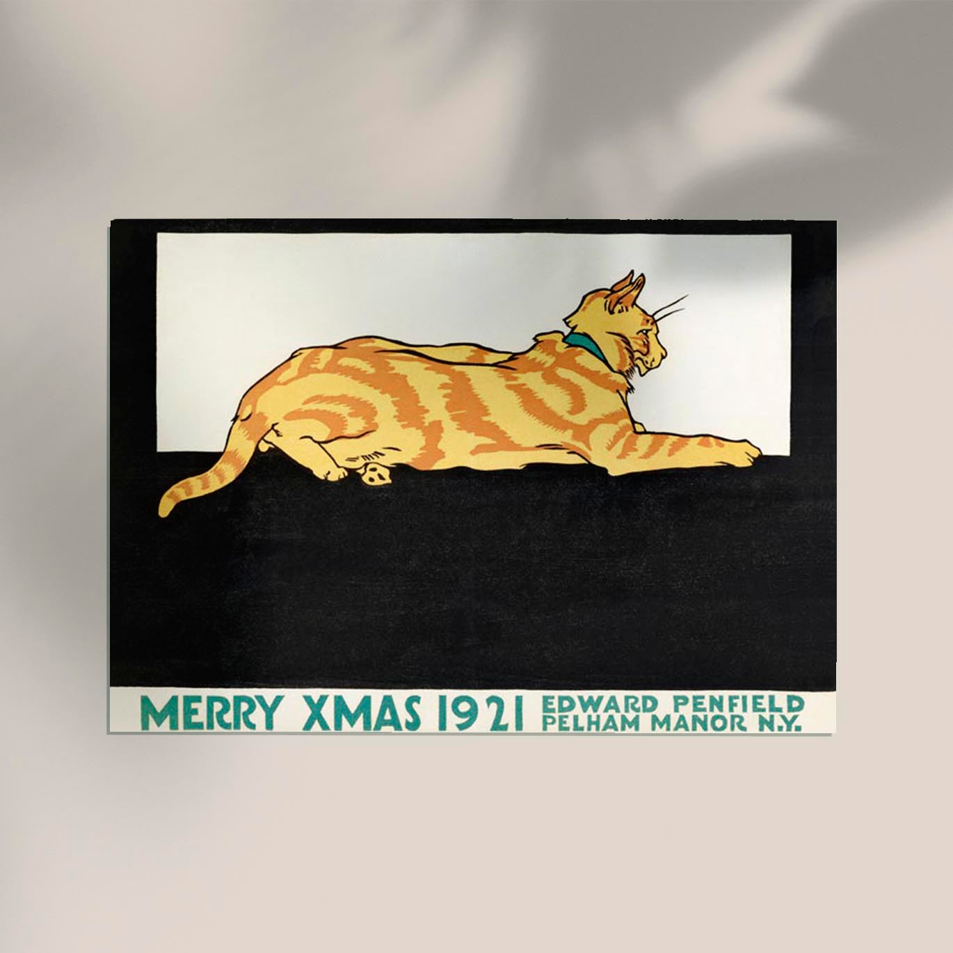 Merry Xmas by Edward Penfield