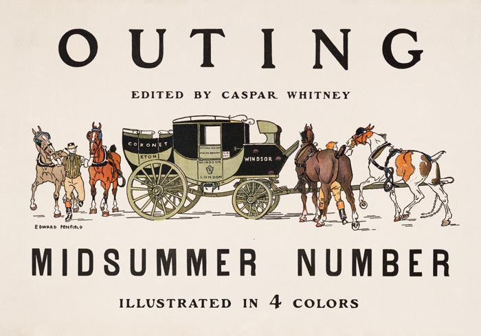 Outing edited by Caspar Whitney by Edward Penfield