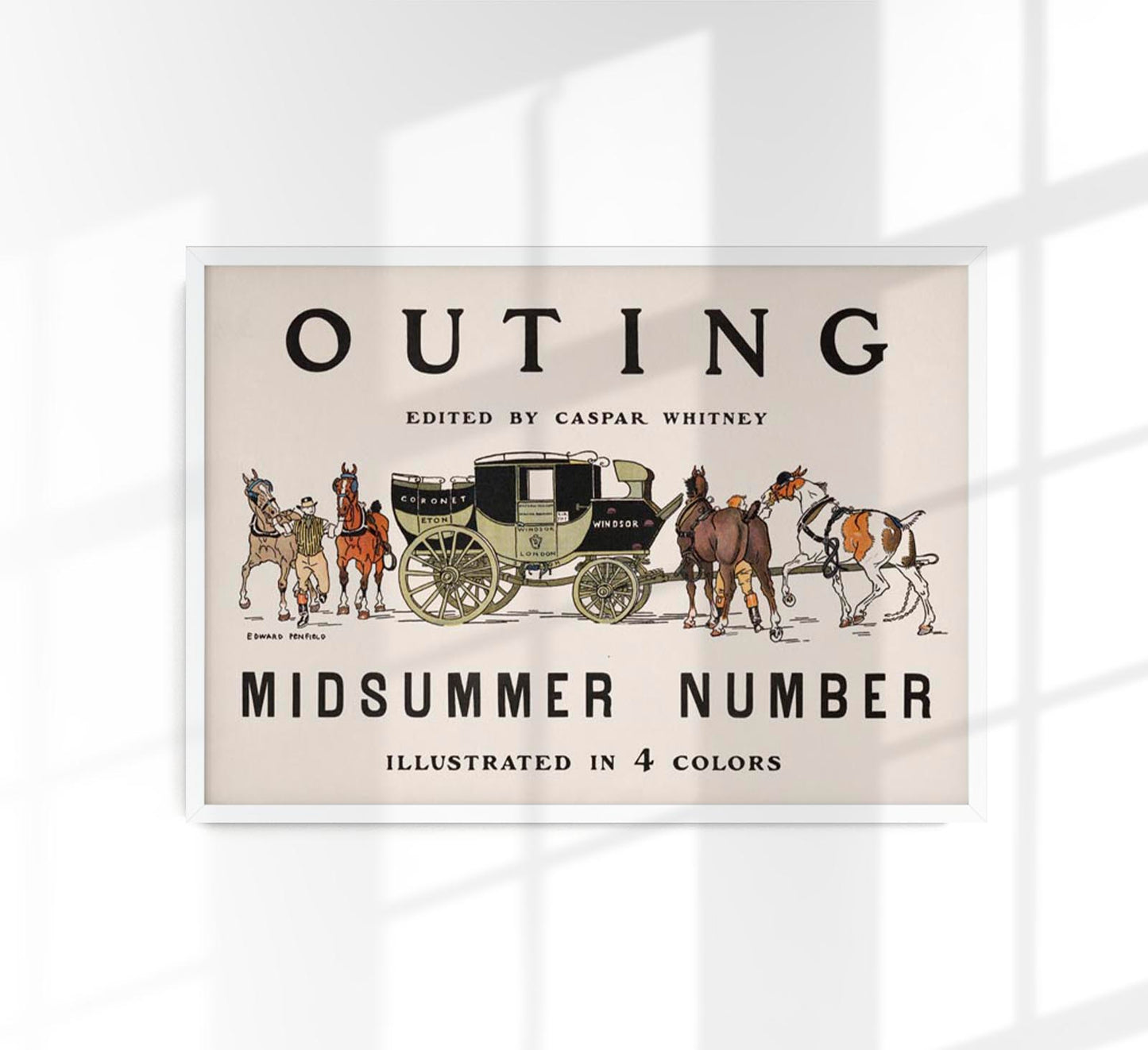 Outing edited by Caspar Whitney by Edward Penfield