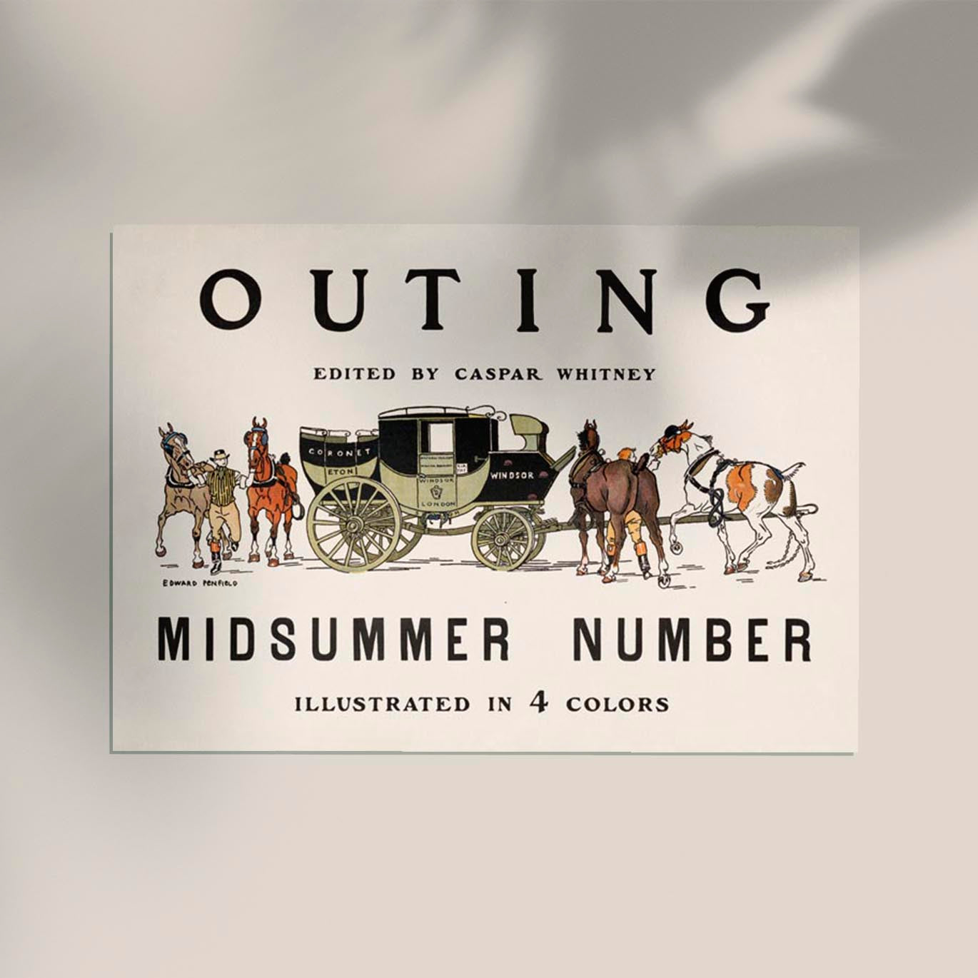 Outing edited by Caspar Whitney by Edward Penfield