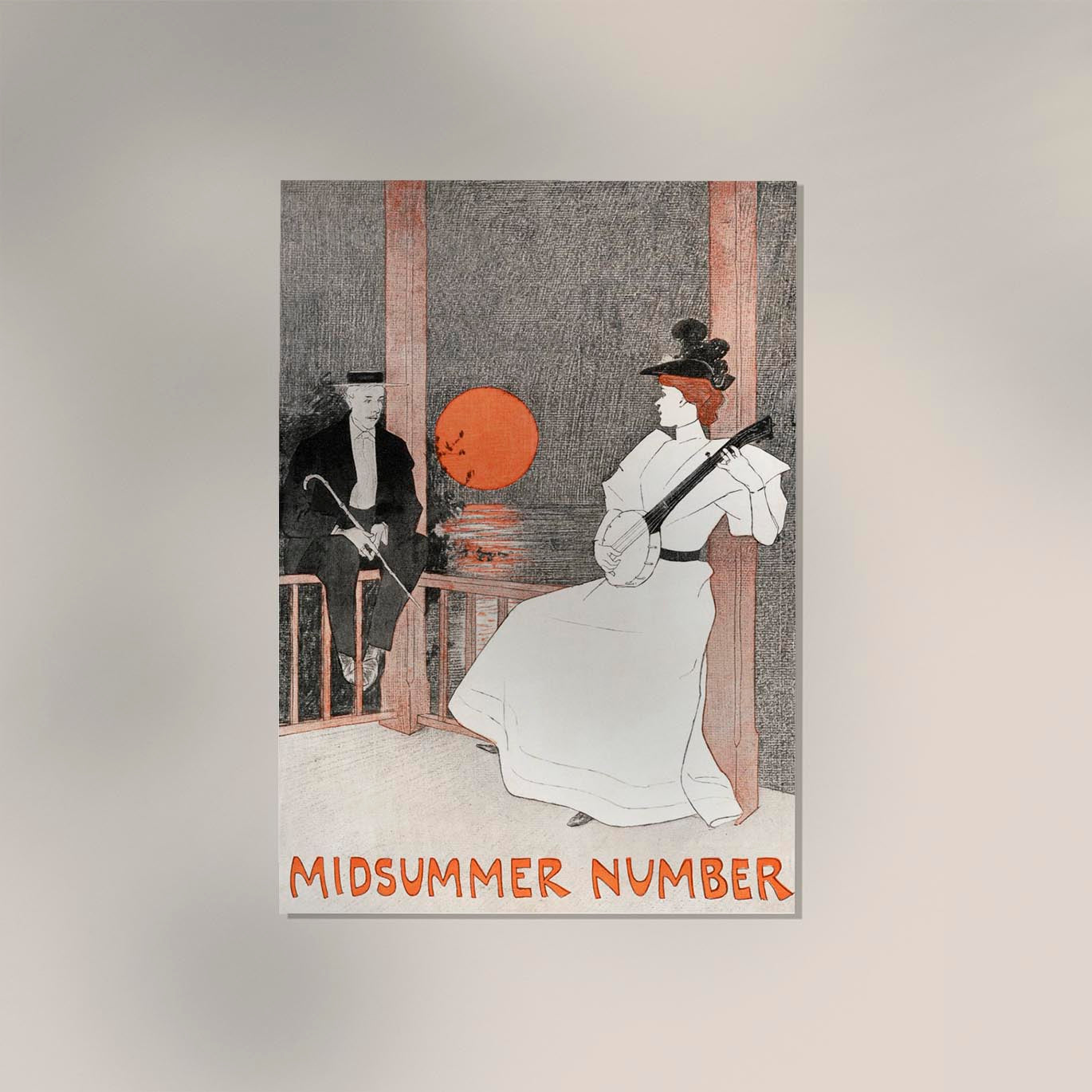 Midsummer Number by Edward Penfield