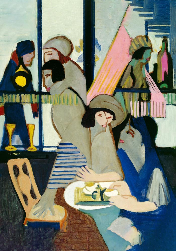 Cafe by Ernst Kirchner