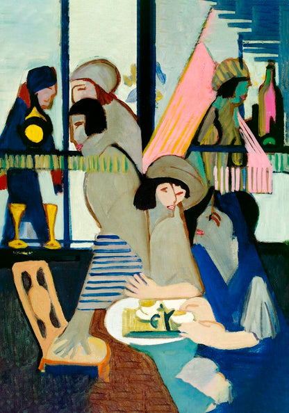 Cafe by Ernst Kirchner