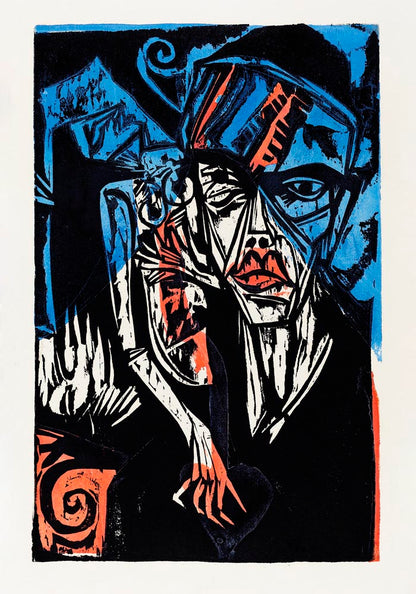 The Agonies of Love by Ernst Kirchner