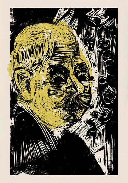 Portrait of Dr. Spengler by Ernst Kirchner