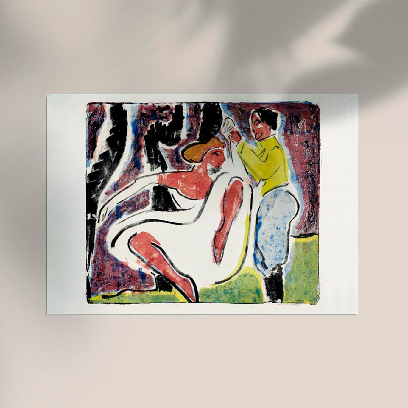 Russian Dancers by Ernst Kirchner