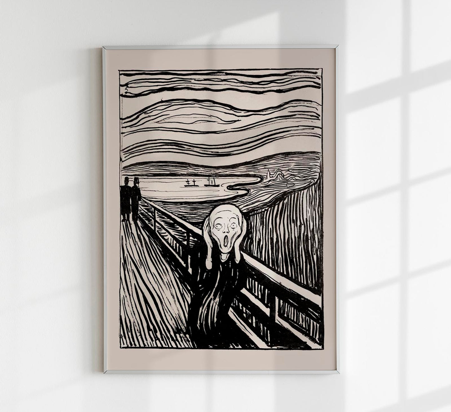 Edvard Munch The Scream Art Poster