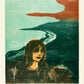 Edvard Munch Against the Shore Art Poster