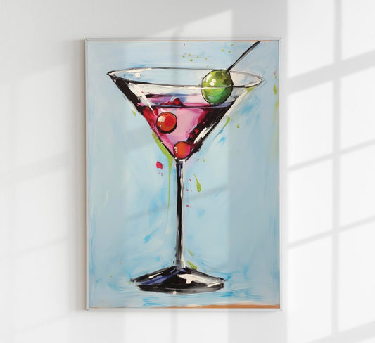 Cosmo & Olives Art Print