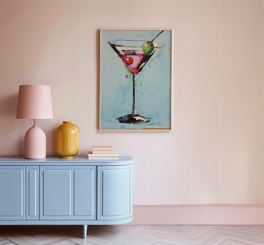 Cosmo & Olives Art Print