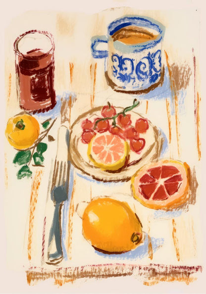 Lunch Break Art Print