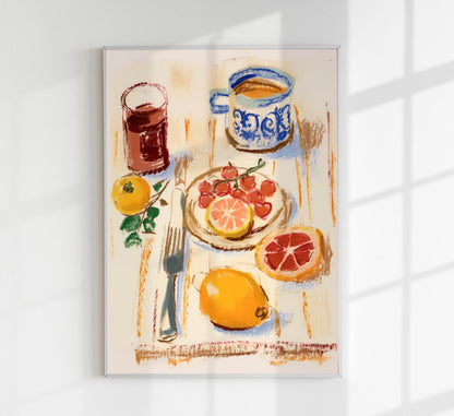 Lunch Break Art Print