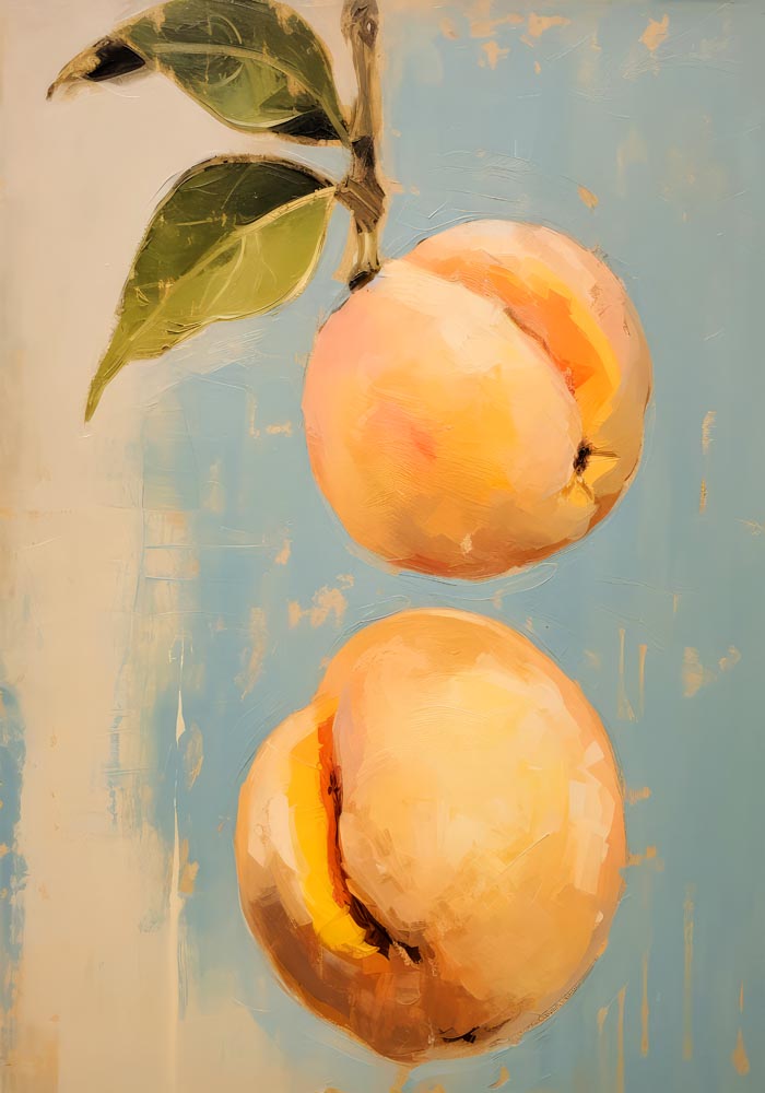 Fresh Apricots Art Print
