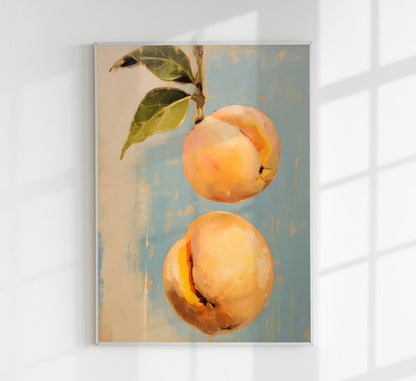 Fresh Apricots Art Print