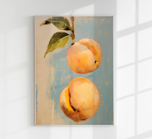 Fresh Apricots Art Print