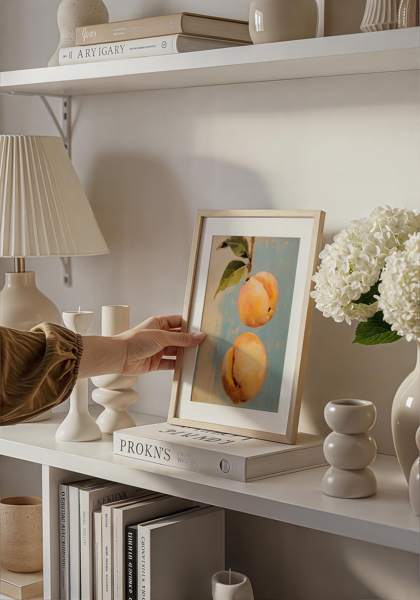 Fresh Apricots Art Print