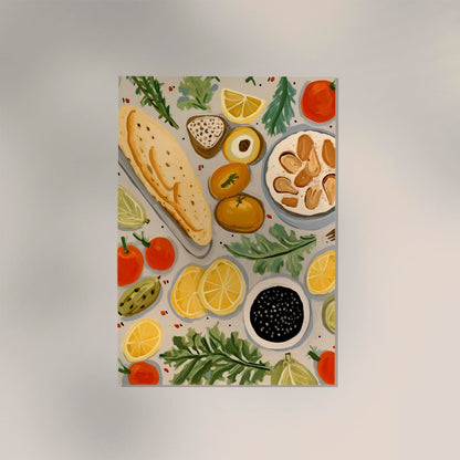 Yummy Table Art Print