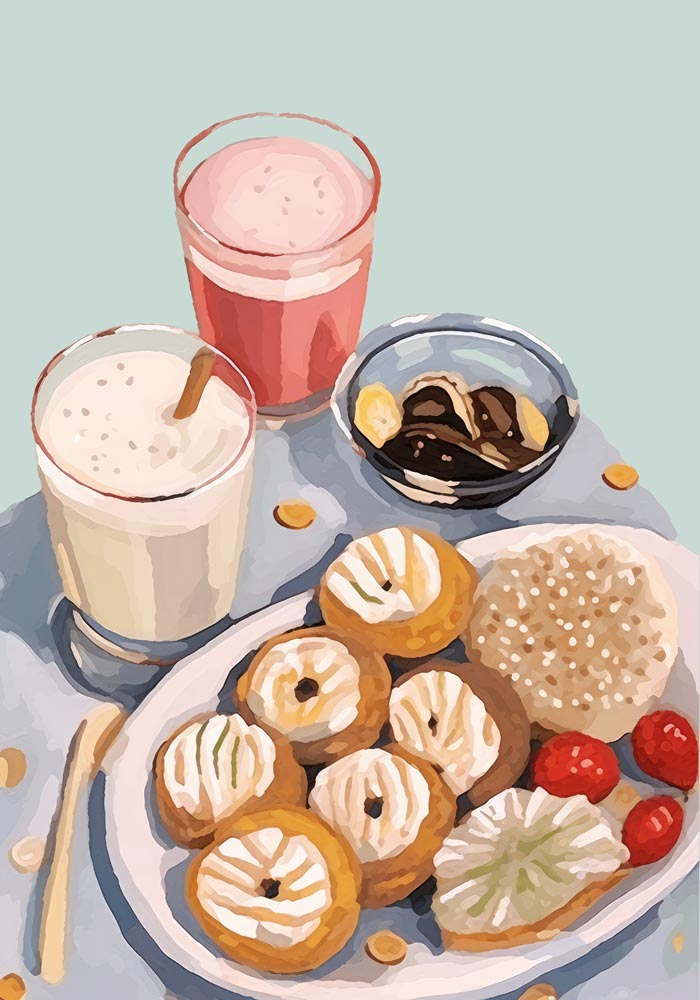 Coffee Break Art Print