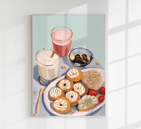 Coffee Break Art Print