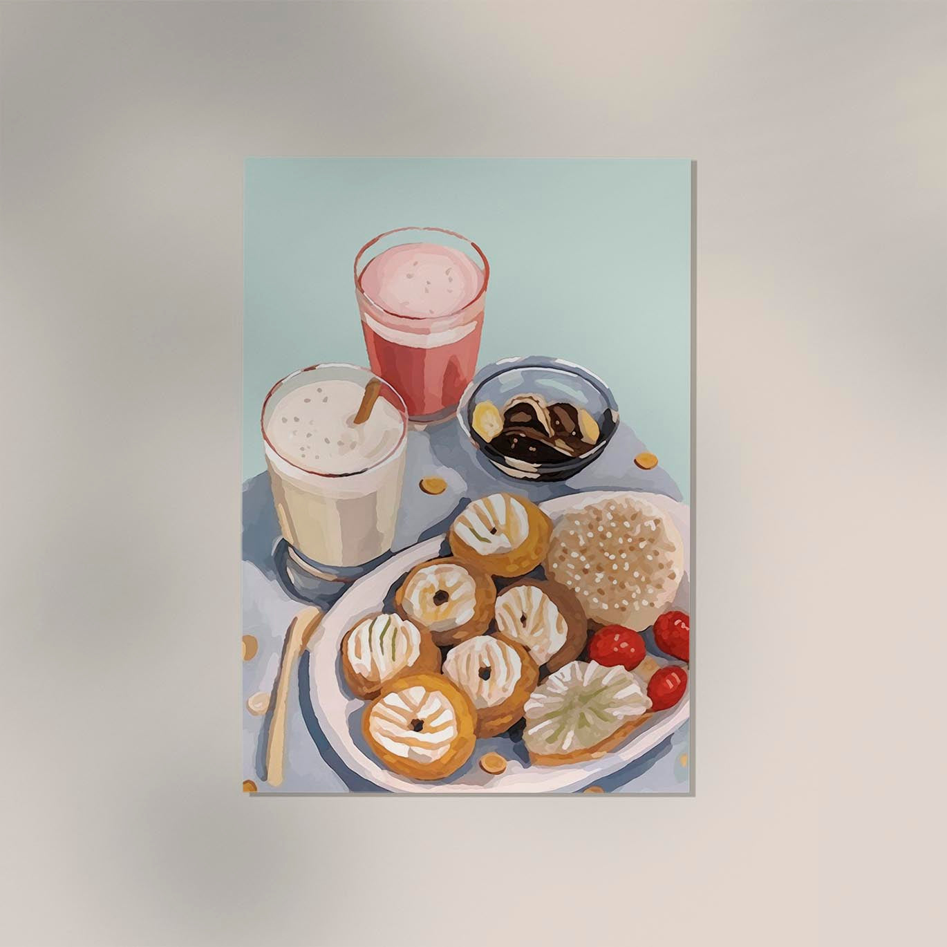 Coffee Break Art Print