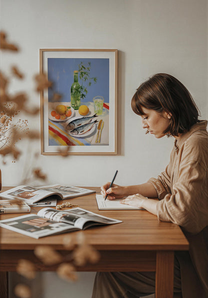 Dinner is ready Art Print