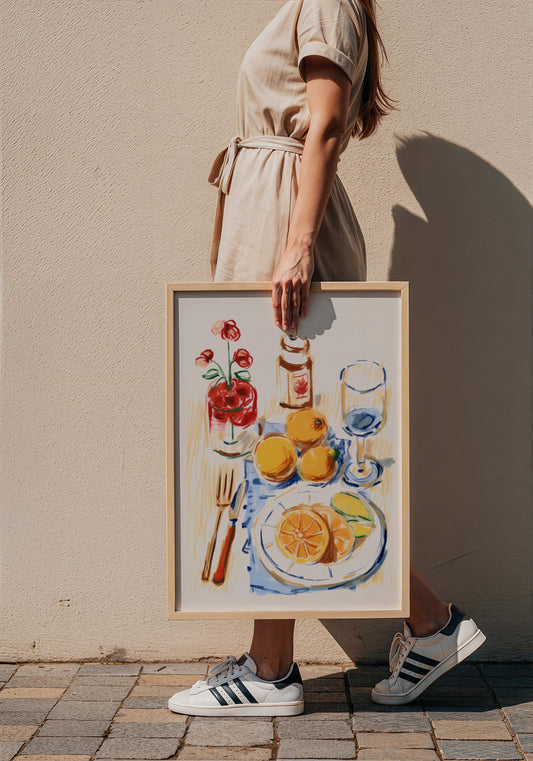 Citric Salad Art Print