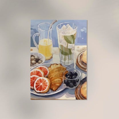 Breakfast Time Art Print