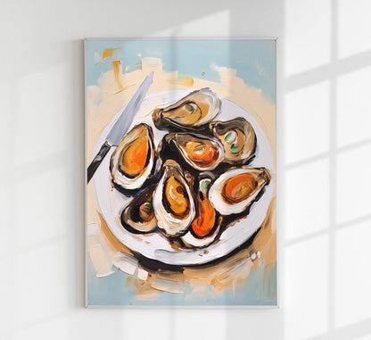 Mussels Art Print