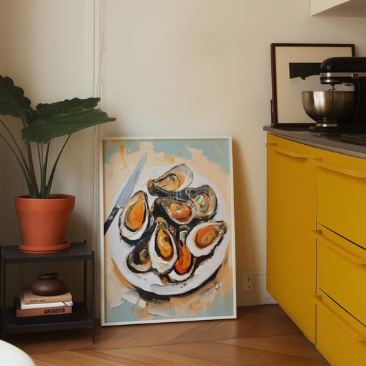 Mussels Art Print