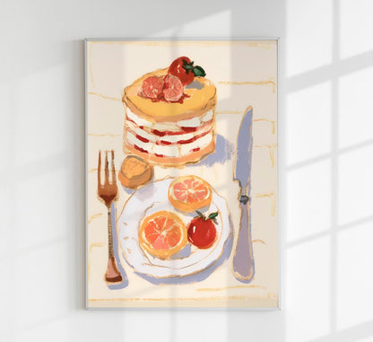 Layered Cake Art Print