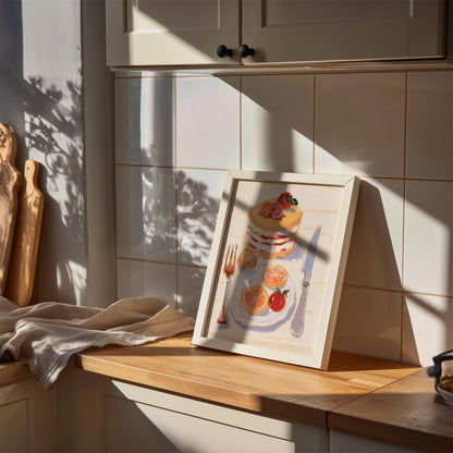 Layered Cake Art Print