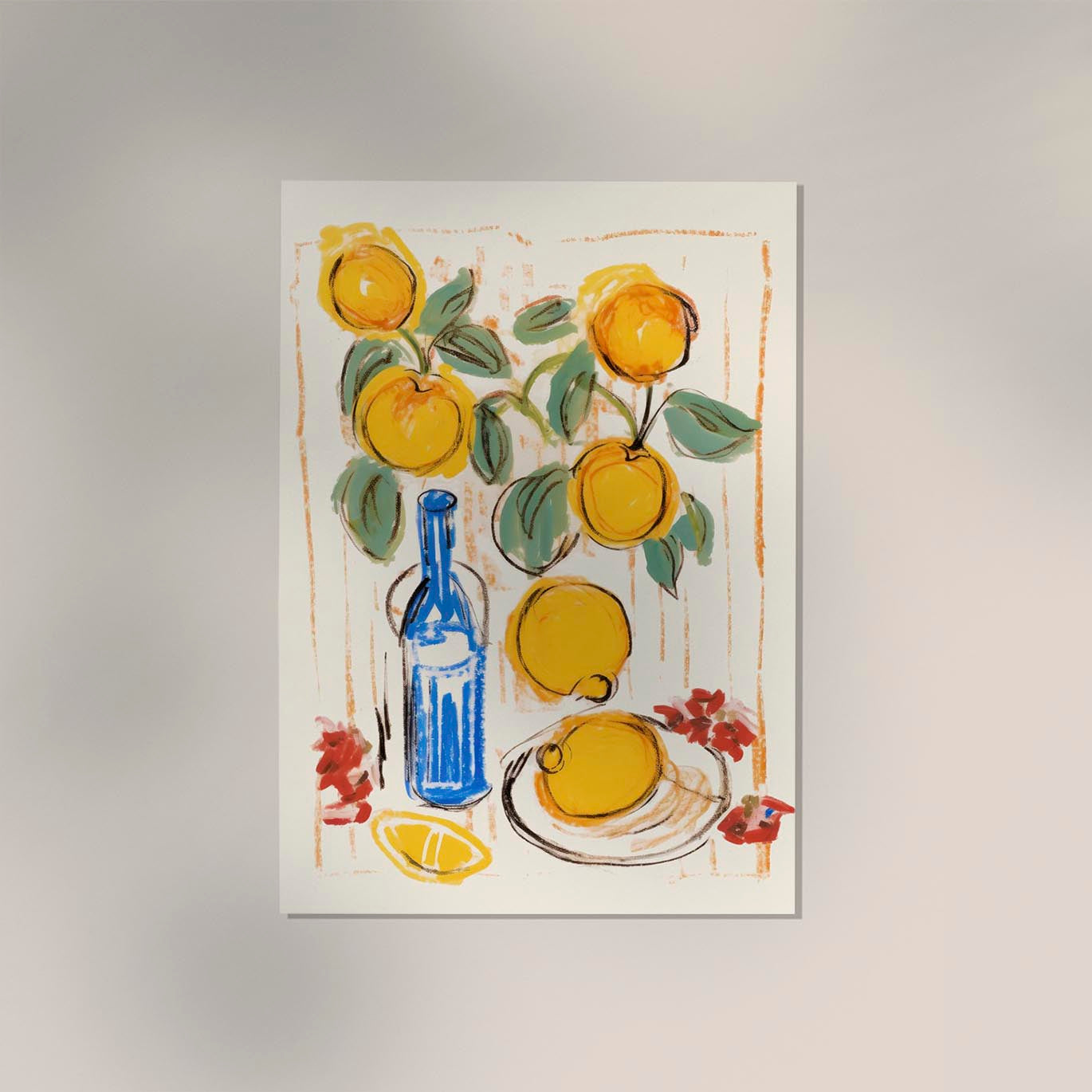Lemons Lemons Lemons! Art Print
