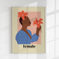 The future is female nr 2 Art Poster