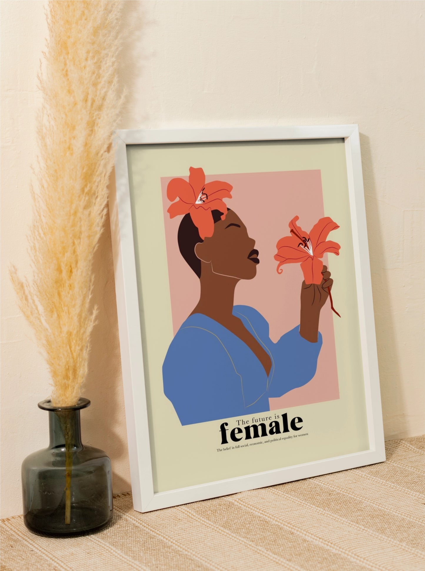 Sale: The future is female nr 2 - S Size Fine Art Print