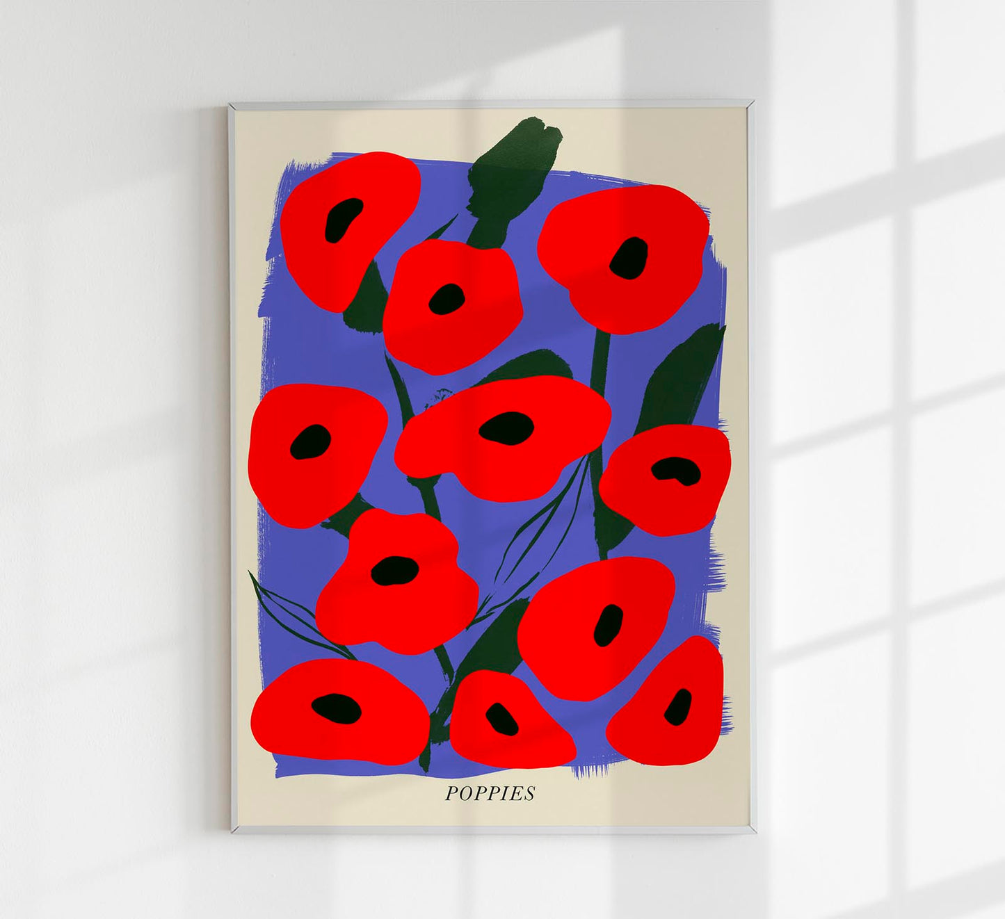 Poppies Flower Art Print