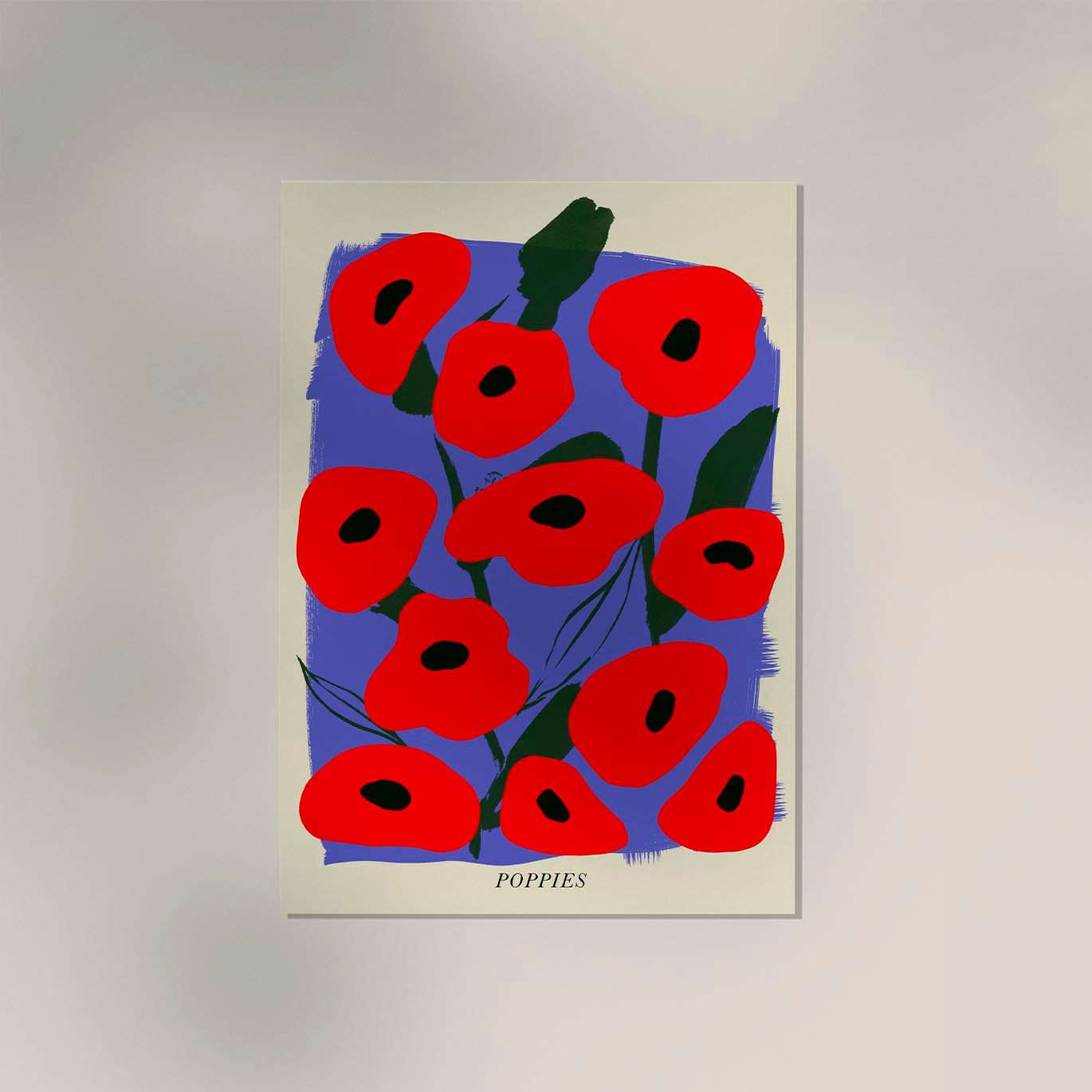 Poppies Flower Art Print