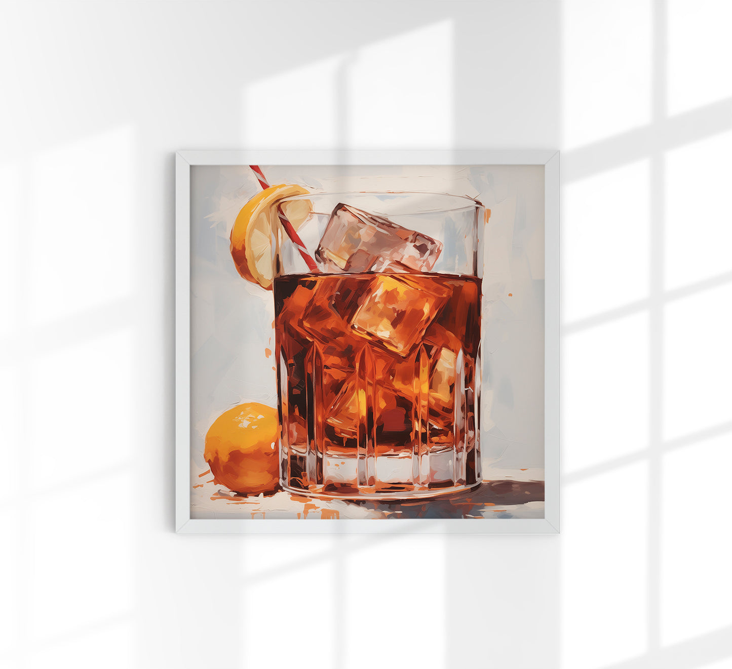 Refresco Squared Art Print