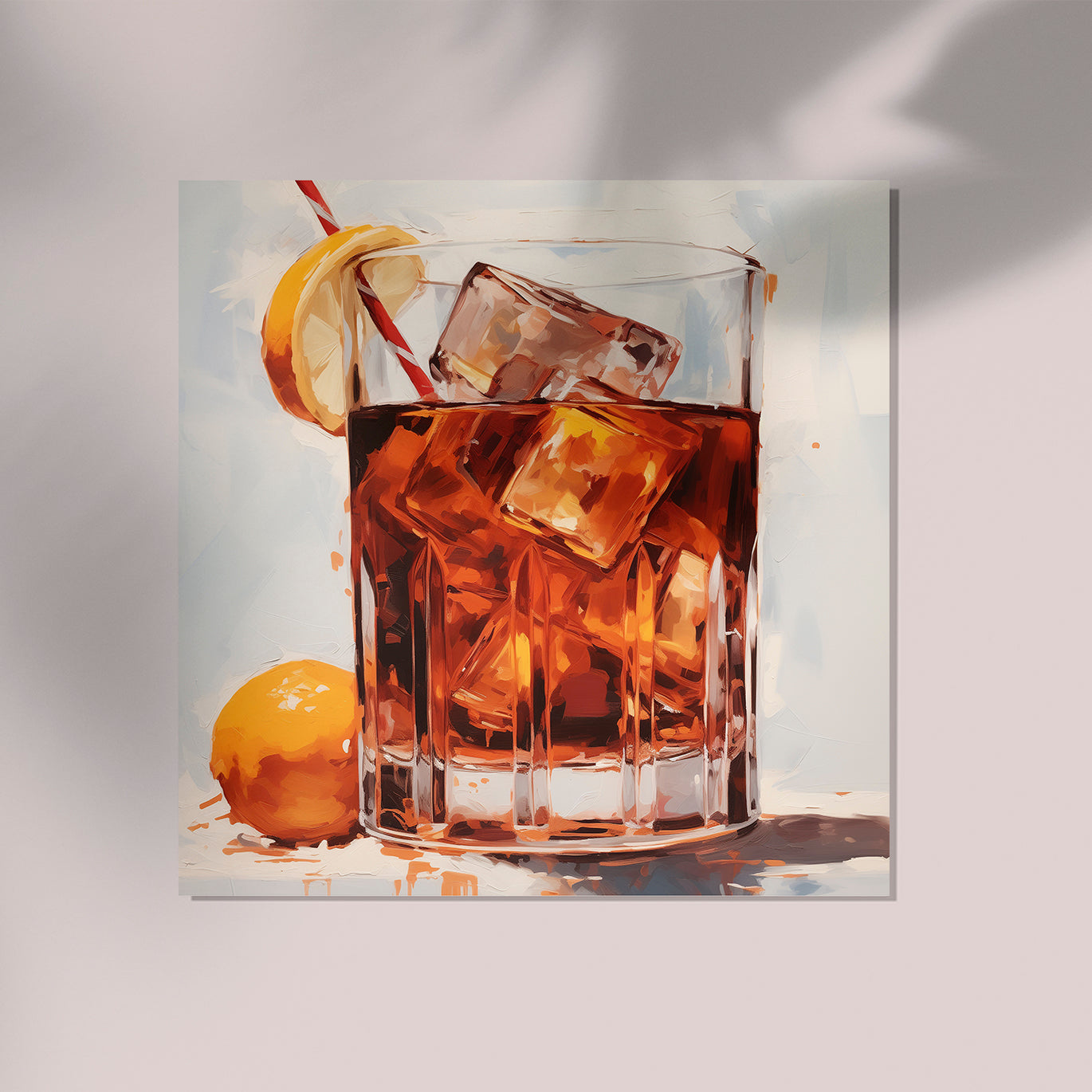 Refresco Squared Art Print