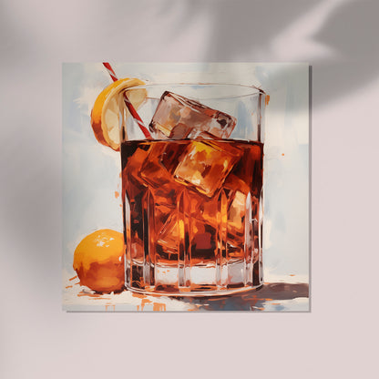 Refresco Squared Art Print