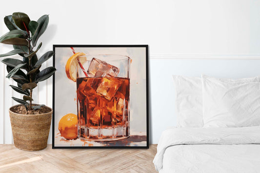 Refresco Squared Art Print