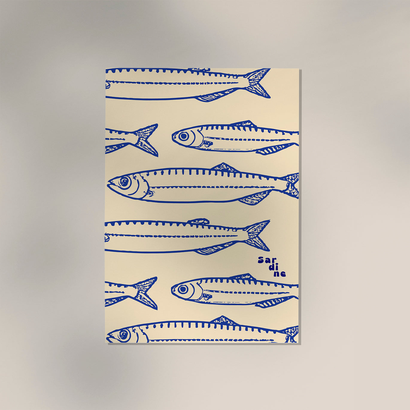 Sardine Sardine Sardine Art Print